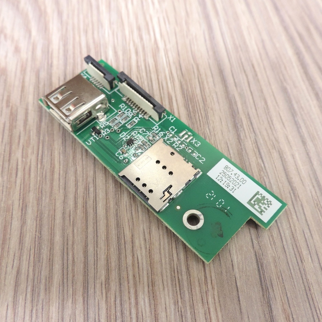 Плата модуля GSM АВЛГ 807.42.00 для кассового аппарата Меркурий 185Ф