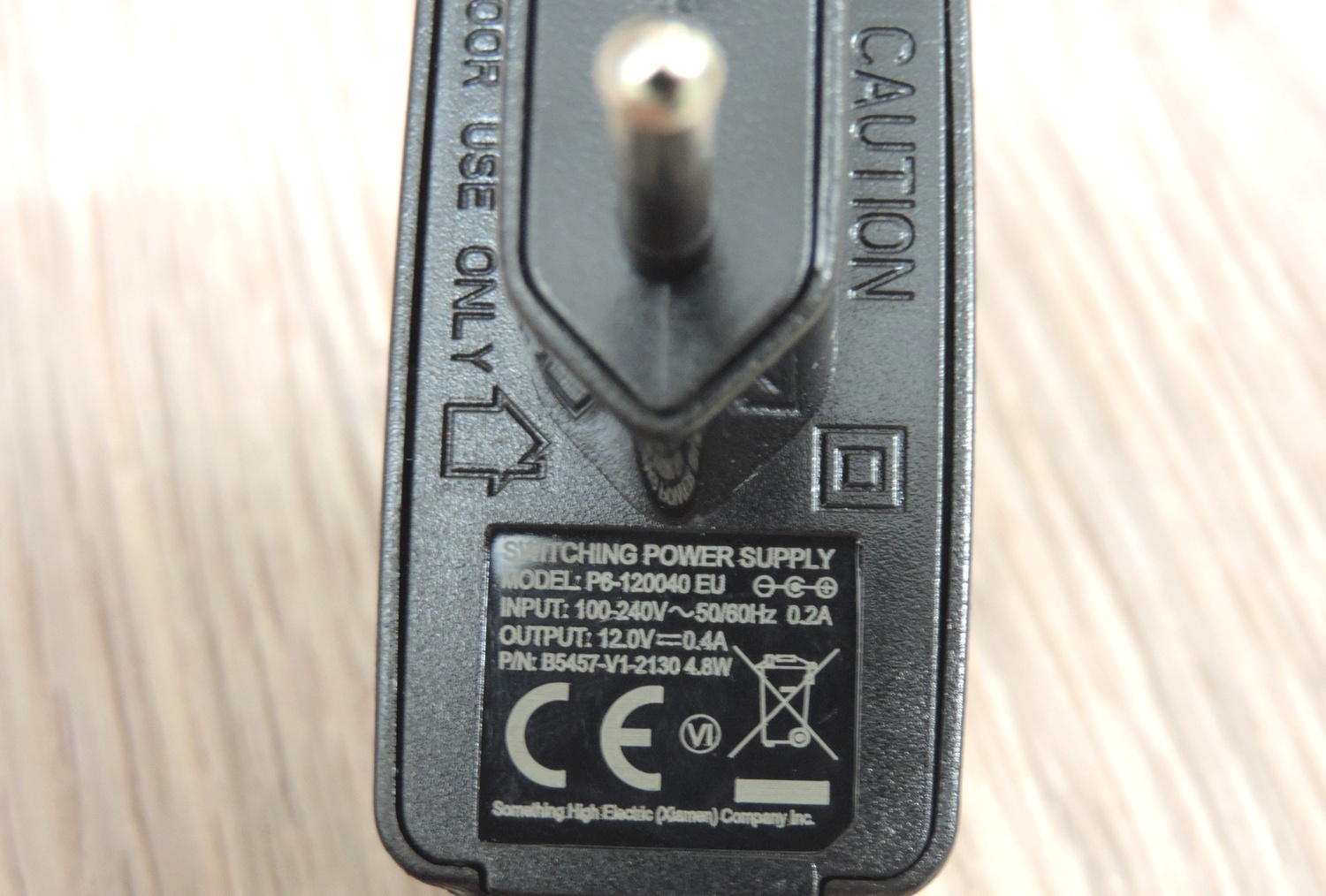 Блок питания 12V 0,4А для кассового аппарата Меркурий 180Ф