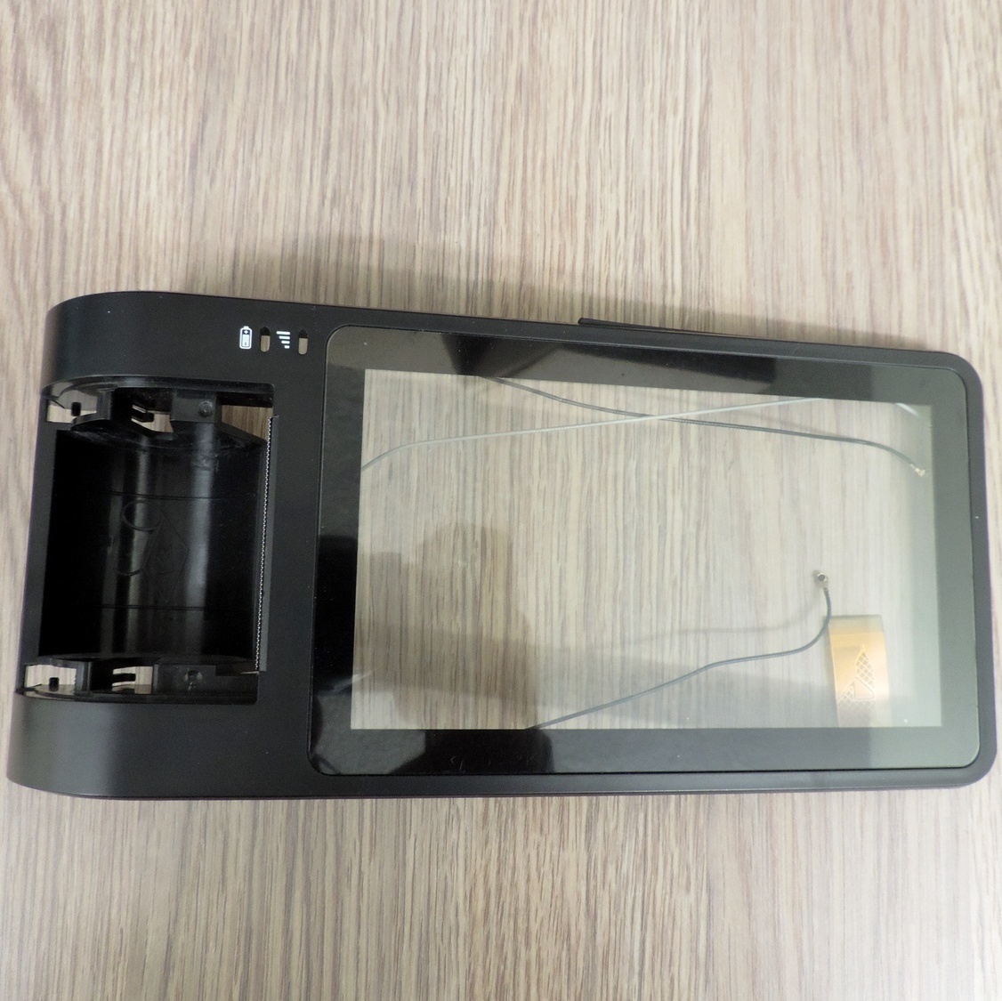 Верхняя часть корпуса с тач-скрином для кассового аппарата Нева-01Ф