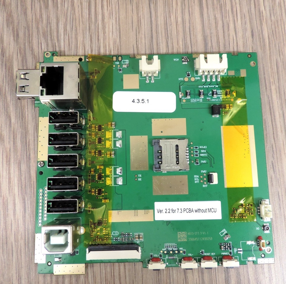 Плата планшета для ККТ Эвотор 10