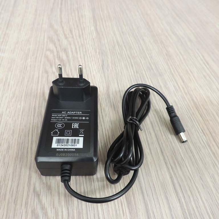 Блок питания 12V 3A для ККТ Вики Принт 57 Плюс Ф
